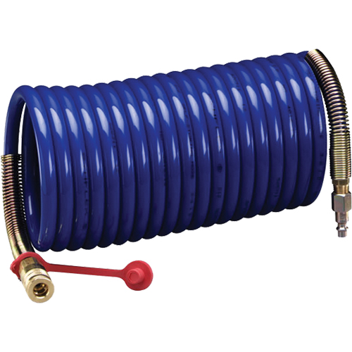 3M Series Loose Fitting Facepieces with Supplied Air-SUPPLIED AIR HOSES, Coiled High Pressure, 25' The Estey Group