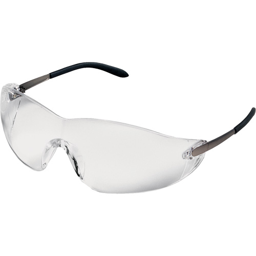 Lunettes de s&eacute;curit&eacute; Blackjack, Lentille Transparent, Anti-&eacute;gratignures, ANSI Z87+/R&eacute;pond ou surpasse la norme CSA Z94.3 The Estey Group