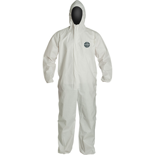 ProShield&reg; 60 Coveralls, Small, White, Microporous The Estey Group