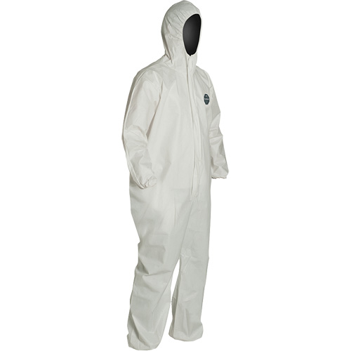 ProShield&reg; 60 Coveralls, Small, White, Microporous The Estey Group