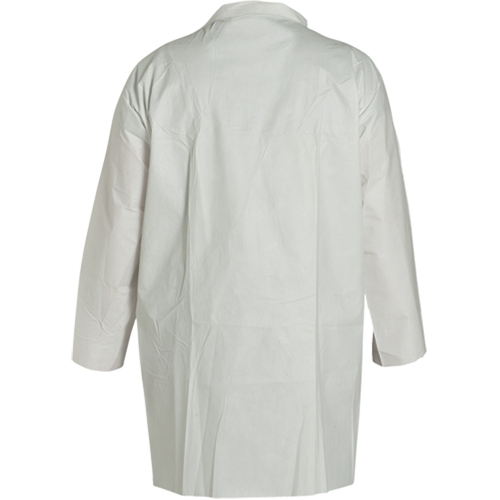 ProShield&reg; 60 Lab Coat, Microporous/Polypropylene, White, Medium The Estey Group