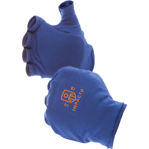 Doublures antichocs pour gants sans doigts, main gauche, 6/T-petit, Paume en Synth&eacute;tique, Poignet &agrave; enfiler The Estey Group