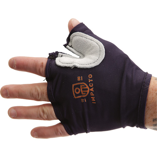 Tool Grip Fingerless Glove with Web Pad - Left, Size X-Small, Suede Palm The Estey Group