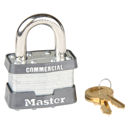 Cadenas &agrave; goupilles, Cl&eacute;s identiques, Acier lamin&eacute;, Largeur de 1-3/4" The Estey Group
