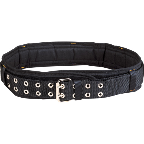Wide Padded Belt, Polyester, Black The Estey Group