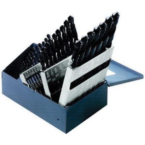 Regular-Point Drill Bit Set, 29 Pieces, Steel The Estey Group