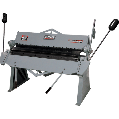 Floor Model Box & Pan Brakes, 24" W x 65" L x 48" H The Estey Group