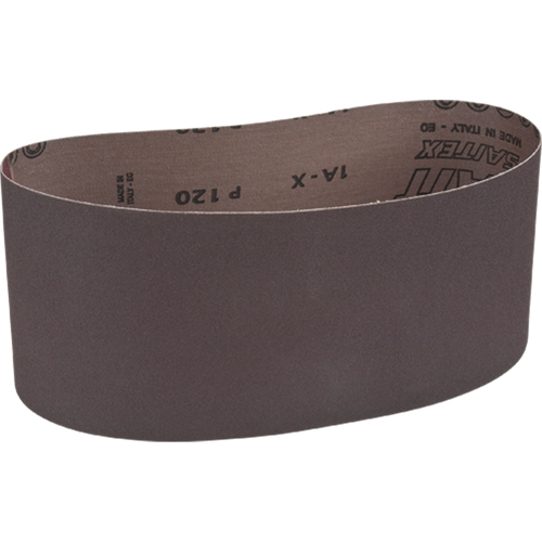 Courroie abrasive pour ponceuse portative, 4" la x 24" lo, Oxyde d'aluminium, Grain 120 The Estey Group