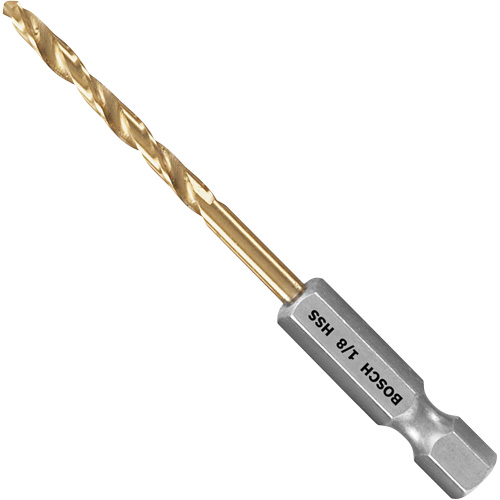 Foret Impact Tough, Acier rapide, Cannelure 1-3/4", Pointe de 135° The Estey Group