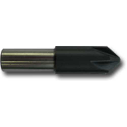 Fraise conique, 1/2", Acier rapide, Angle de 82°, 6 cannelures The Estey Group