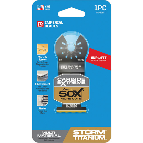 One Fit Carbide Extreme Storm Titanium Multi-Material Blade The Estey Group