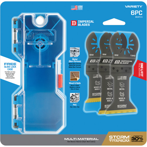 One Fit Storm Titanium Metal & Wood Blade Pack The Estey Group