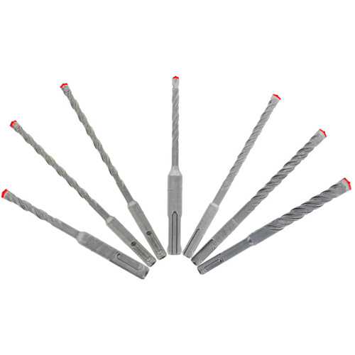 Rebar Demon SDS-Plus 4-Cutter Full Carbide Head Hammer Bit Set, 7 Pieces, Carbide The Estey Group