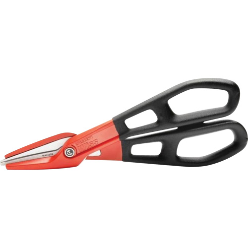13" Serrated Aluminum Tinner Snip with Dipped Handle, 3" Cut Length, Straight Cut The Estey Group