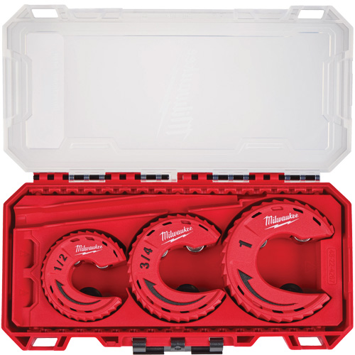 3-Piece Close Quarters Tubing Cutter Set, 1/2"/3/4"/1" Capacity The Estey Group