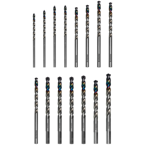 Metal Demon Drill Bits Set for Mild, Hardened and Stainless Steels, 15 Pieces The Estey Group