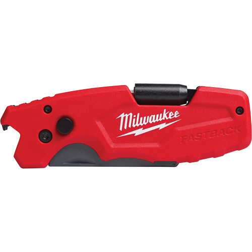 FASTBACK 6-in-1 Folding Utility Knife, 8-3/4" L, 6 Functions, 1 lbs. The Estey Group