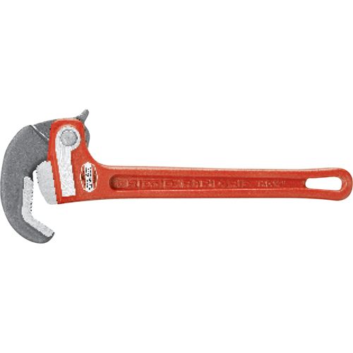 RapidGrip Pipe Wrench, 1-1/2" Jaw Capacity, 14" Long The Estey Group