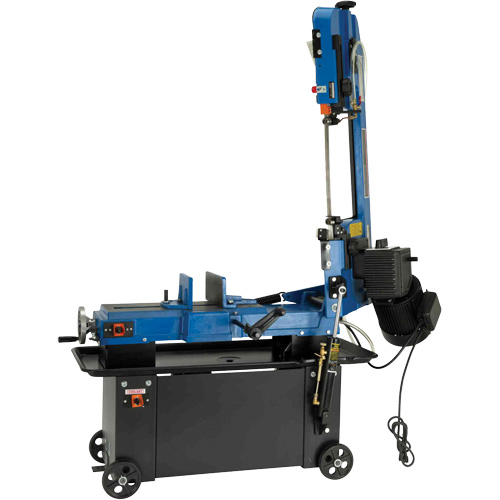 JHVG-712 Metal Bandsaw, Horizontal, 7" Round and 7" x 12" Rectangular Cutting Capacity The Estey Group