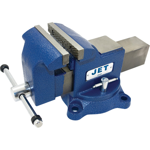 JSV-6HD &eacute;tau robuste avec base pivotante de 6", Largeur des m&acirc;choires 4", Profondeur de la gorge 4" The Estey Group
