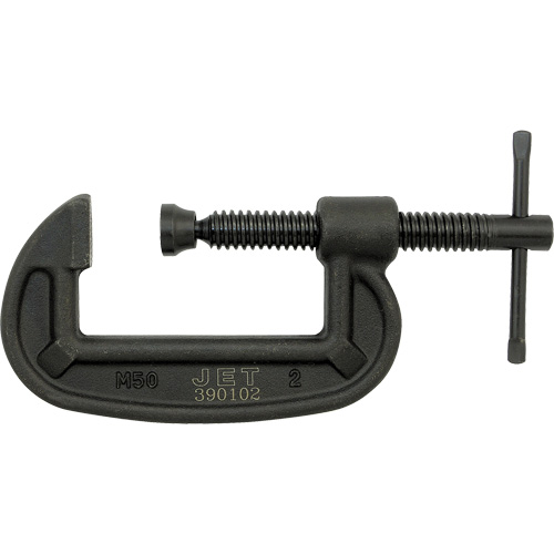 Serre-joint en C robuste, Capacit&eacute; de 2" (50,8 mm), Profondeur de gorge de 1" (25,4 mm) The Estey Group