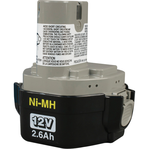 Pod-Style Battery, Ni-MH, 12 V, 2.6 A The Estey Group