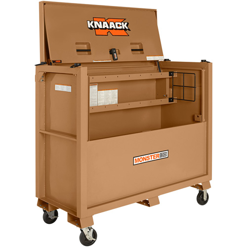 Monster Box Piano Box, 66" W x 30" D x 54-1/2" H, Beige The Estey Group