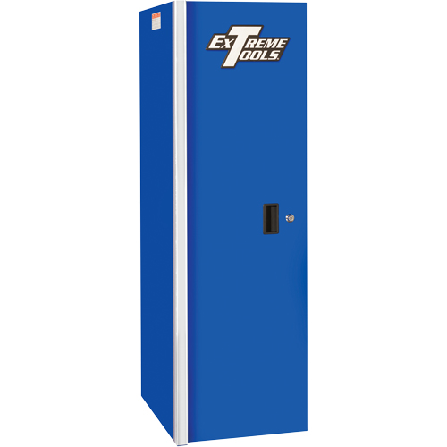 RX Series Side Cabinet, 3 Drawers, 19" W x 25" D x 61" H, Blue The Estey Group
