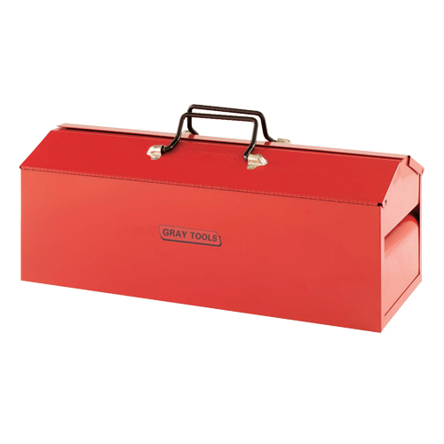 Tool Box, 8-13/20" D x 21-3/10" W x 9" H, Red The Estey Group