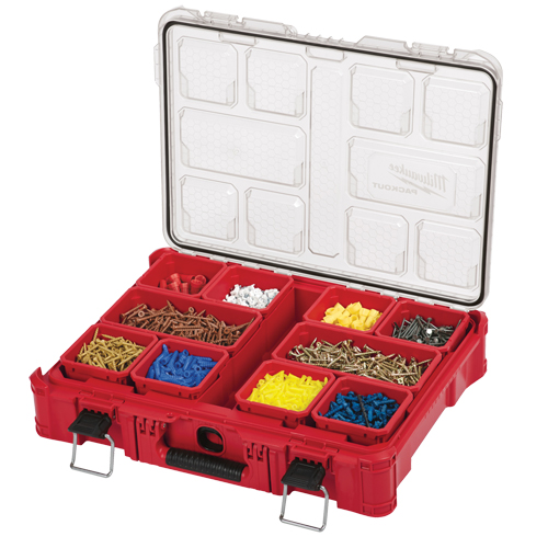 Organisateur Packout, 20" x 15" x 5", Noir/Rouge The Estey Group