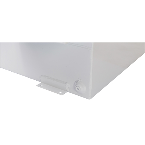 R&eacute;servoir de transfert pour carburant en acier, Acier, Capacit&eacute; 85 gal., Blanc The Estey Group