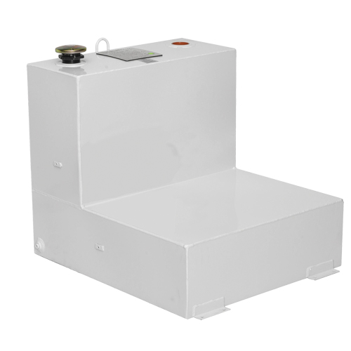 R&eacute;servoir de transfert pour carburant en acier, Acier, Capacit&eacute; 48 gal., Blanc The Estey Group
