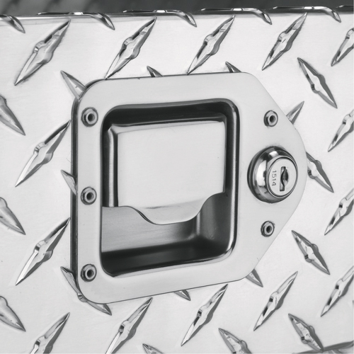 R&eacute;servoir de transfert pour carburant & coffre en aluminium, Aluminium, Capacit&eacute; 74 gal., Argent The Estey Group