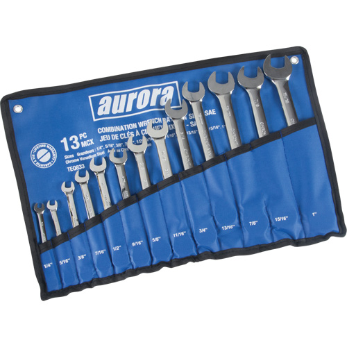Fixed Head Wrench Set, 13 Pieces, Imperial The Estey Group