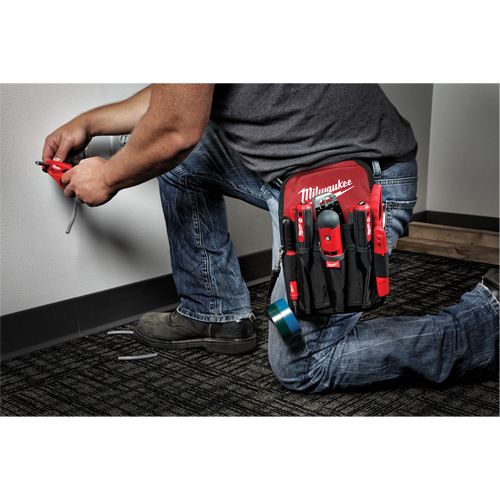 Utility Pouch, Multiple Tool Holder, Nylon, 9 Pockets The Estey Group