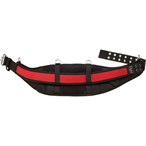 Ceinture de travail matelass&eacute;e, Nylon, Noir/Rouge The Estey Group