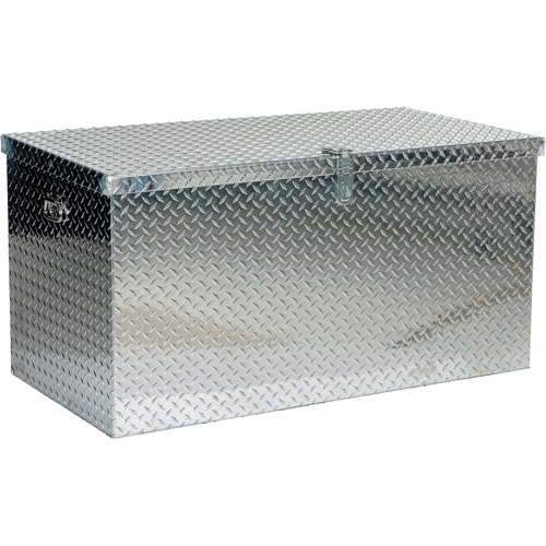 Boîte &agrave; outils portative en t&ocirc;le larm&eacute;e d'aluminium, 25-1/16" P x 49-1/4" la x 24" h, Argent The Estey Group