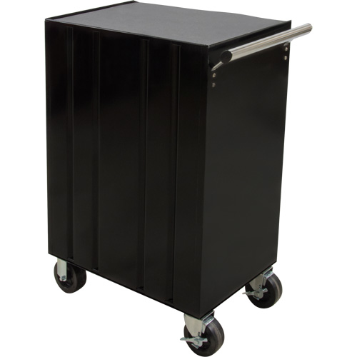 Chariot &agrave; outils industriel, 7 tiroirs, 27" la x 18-3/4" p x 39" h, Noir The Estey Group