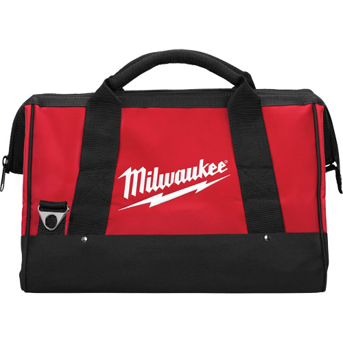 Medium Contractor's Bag, Black/Red The Estey Group