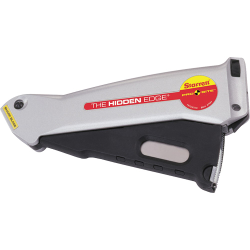 Hidden Edge&reg; Knife, 19 mm, Steel, Aluminum Handle The Estey Group