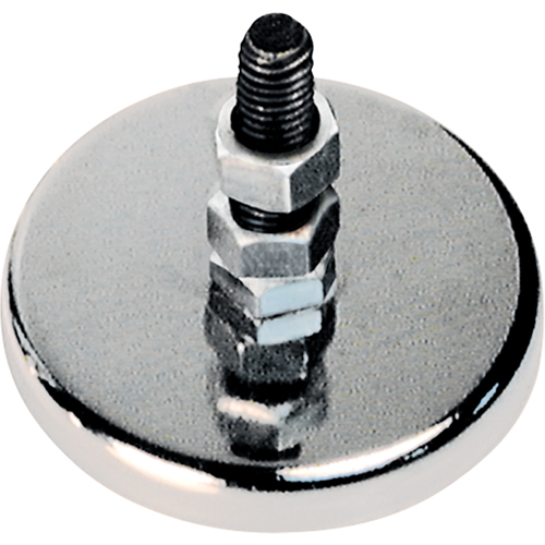Aimants ronds &agrave; profil bas, dia. 2-1/4", Force de 5 lb The Estey Group