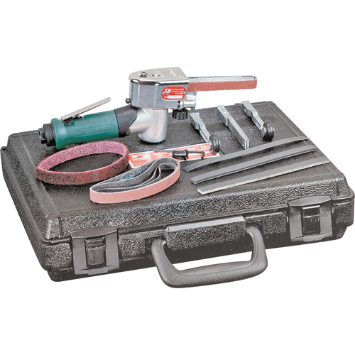Mini-Dynafile&reg; II Abrasive Belt Machines, 1/8" - 1/2", 1/4" NPTF The Estey Group