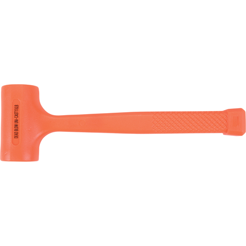 Dead Blow Hammer, 24 oz., Textured Grip, 12-3/4" L The Estey Group