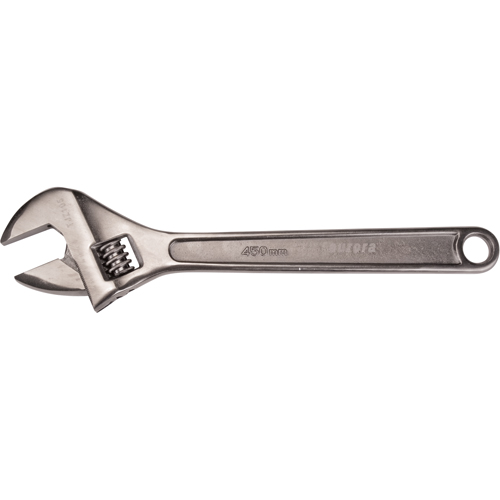 Adjustable Wrench, 18" L, 2-1/4" Max Width, Black The Estey Group