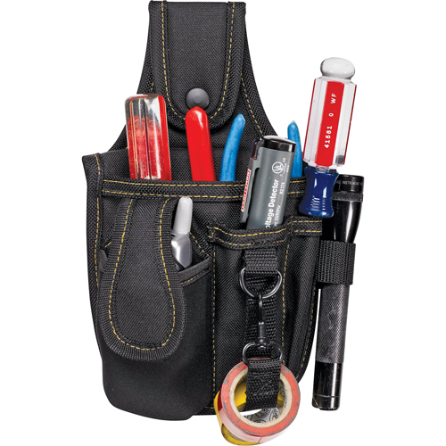 Multi-Pocket Tool & Phone Holders, Multiple Tool Holder, Polyester, 4 Pockets The Estey Group