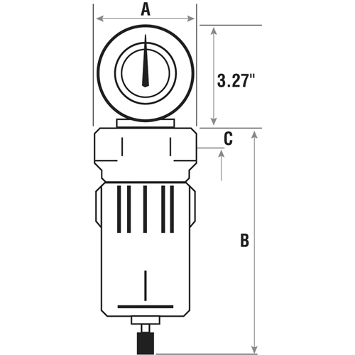 Filtres &agrave; air comprim&eacute;, Modulaire, 3/4" NPT, Drain Automatique The Estey Group