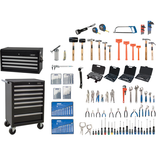 Master Tool Set with Steel Chest and Cart, 236 Pieces The Estey Group