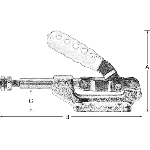 Straight Line Hold Down Clamps, 600 lbs. Clamping Force The Estey Group