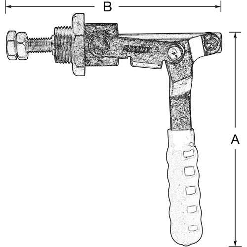 Straight Line Hold Down Clamps, 300 lbs. Clamping Force The Estey Group