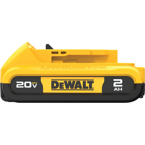 Bloc-piles 20 V Max* Compact XR, Lithium-ion, 20 V, 2 A The Estey Group